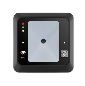 Lector de Tarjetas Inteligentes sin Contacto de 13.56MHz con Código QR + NFC, Protocolo USB RS485, Material ABS para Sistemas de Control de Acceso - Product Image 4