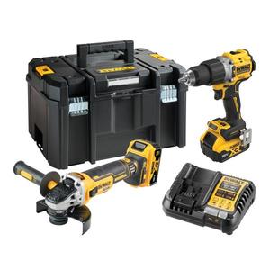 Kit perceuse sans fil et meuleuse d'angle Dewalt 20V Max avec chargeur de batterie et étui - Product Image 1