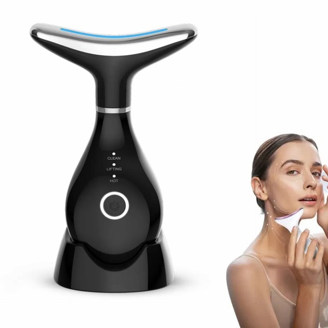 Hot Selling Home Use Microcurrent Facial Anti-Aging Neck Lifting and Face Lifting Facial Massager Skin Tightening Device