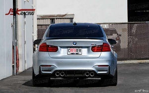 2014-2016 DIFUSOR TRASERO DE LABIO TRASERO DE FIBRA DE CARBONO DE ESTILO DE RENDIMIENTO para <span class=keywords><strong>BMW</strong></span> 3 4 SERIES M3 F80 M4 F82 - Product Image 2