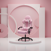 Chaise de jeu pour joueurs de jeux vidéo, en cuir PU, réglable en hauteur, pivotante à 360 degrés, avec repose-pieds, fabriquée directement par le fabricant