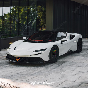 Accessoires de voiture en fibre de carbone sèche, kit carrosserie style OEM pour <span class=keywords><strong>Ferrari</strong></span> SF90, pièces automobiles - Product Image 5