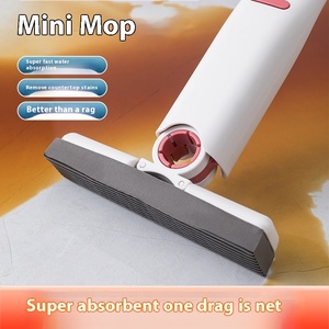 Mini escritorio plegable perezoso manos libres pegado algodón chenilla rectángulo absorbente agua para cocina baño lavabo para uso doméstico - Product Image 2