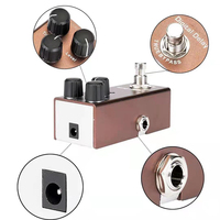 Mini pédale d'effet pour guitare électrique True Bypass Overdrive Distortion Delay Chorus Phaser Tremolo Stompbox pour la vente en gros