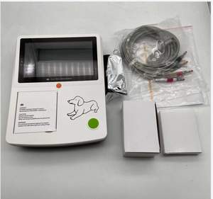 Equipo veterinario portátil digital de 3 canales ECG/EKG de 12 derivaciones para diagnóstico canino para perros y Mascotas - Product Image 6