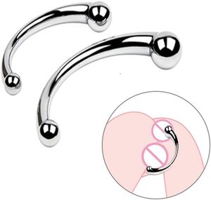 <span class=keywords><strong>Dildo</strong></span> de Doble Punta de Acero Inoxidable, <span class=keywords><strong>Metal</strong></span> Puro, Impermeable, para Punto G y Anal, con Varita Estimulante, para Uso Unisex (Tamaño S, 14 oz) - Product Image 4