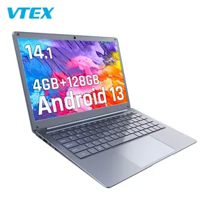 14 Inch Laptops Android 13 Computer Portatil A-Llinnwer A527 Octa-Core 8*Arm 4Gb Ram 128Gbrom Notebook Portable Pc Computer