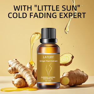 Huile Amincissante en Gros, Drainage Ventre <span class=keywords><strong>Anti</strong></span>-<span class=keywords><strong>Cellulite</strong></span>, Huile de Massage Minceur 100% Naturelle Composée, Huile Essentielle de Gingembre - Product Image 2