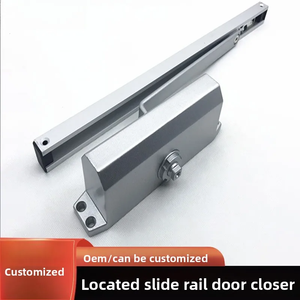 Cierrapuertas Hidráulico Superior de Aleación de Aluminio de 90 Grados, Accesorios para Puertas y Ventanas - Product Image 2