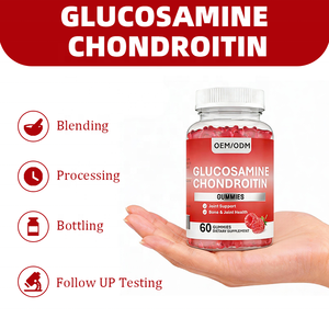 Großhandel Erwachsenen-Glucosamin-Chondroitin-Gummis 60 Stück |   Gelenk- und Knochengesundheit Unterstützung Verbesserte Knochendichte Nahrungsergänzungsmittel 2 - Product Image 3