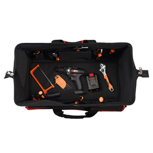 <span class=keywords><strong>Bolsa</strong></span> <span class=keywords><strong>de</strong></span> Herramientas Profesional Oxford 1680D - <span class=keywords><strong>Bolsa</strong></span> <span class=keywords><strong>de</strong></span> Electricista <span class=keywords><strong>de</strong></span> Boca Ancha con Base Reforzada y Más <span class=keywords><strong>de</strong></span> 10 Bolsillos Internos y Externos - Product Image 4