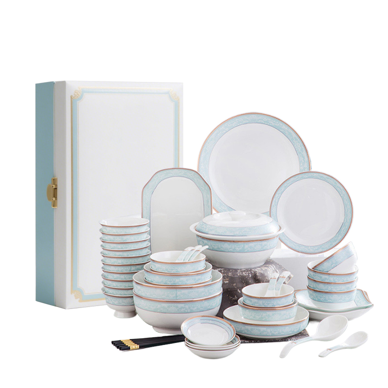 Bone China Dinnerware Thailand Luxury Style Combined
