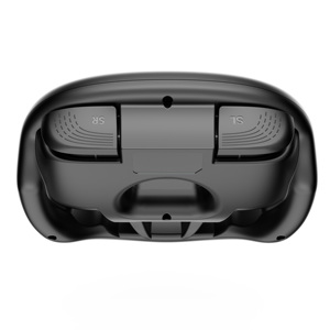 พวงมาลัยสำหรับเกมมาริโอคาร์ทและรถแข่งอุปกรณ์ควบคุมตามหลักสรีรศาสตร์อุปกรณ์เสริมล้อคอนโซล (2แพ็คสีดำ) - Product Image 5