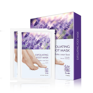 Mascarilla Exfoliante para Pies de Lavanda Orgánica de Marca Privada Personalizada, Mascarilla Nutritiva y Exfoliante para Pies, Cuidado Natural para Pies de Adultos - Product Image 6