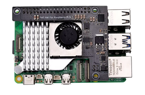 <strong>Raspberry</strong> <strong>Pi</strong> 5 PoE+ HAT PoE Board IEEE 802.3af/at Compatible Gigabit <strong>Ethernet</strong> PoE Board Module for IoT Industrial - Product Image 2