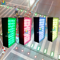 Lumière LED linéaire intelligente encastrée pour pavés, en acier inoxydable, réfléchissante, pour signalisation de passage pour piétons, protection IP68