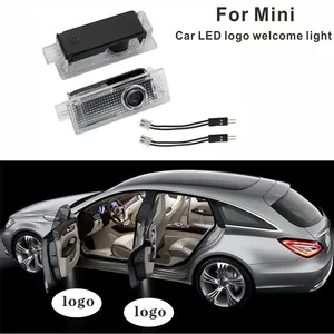 For <strong>Mini</strong> Cooper OneS JCW R55 R56 R58 R59 R60 F56 F60 LED Car New logo <strong>Door</strong> Welcome <strong>Light</strong> Projector <strong>Light</strong> Decorative <strong>Lights</strong> - Product Image 1