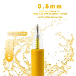 Wholesale Creative 0.5mm Gel Pen Morandi Color Neutral Pen Box 6 Sets Color Gel Ink Pen Stationery Office Supplies - Product Image 4