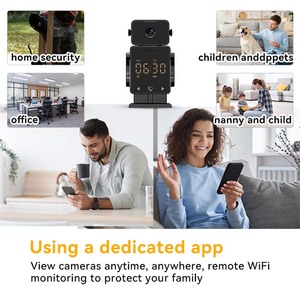 Rscamtom 3MP tuya cuộc sống thông minh gắn trên tường Robot Máy ảnh 5G Wifi CMOS cảm biến góc rộng PTZ đám mây một cú nhấp chuột cuộc gọi video báo động thông minh - Product Image 3
