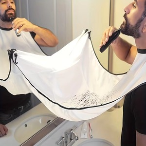 Tablier de rasage anti-adhérent pour barbe, avec ventouses, accessoires de toilettage pour hommes - Product Image 6