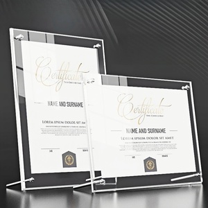 Soporte <span class=keywords><strong>de</strong></span> acrílico tipo L para tarjeta, soporte <span class=keywords><strong>de</strong></span> mesa <span class=keywords><strong>de</strong></span> acrílico transparente, soporte <span class=keywords><strong>de</strong></span> menú <span class=keywords><strong>de</strong></span> escritorio, marco <span class=keywords><strong>de</strong></span> licencia <span class=keywords><strong>de</strong></span> negocios - Product Image 5