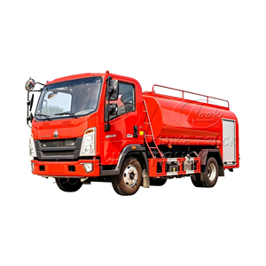 Camion-citerne à eau pour incendies Howo 4x2, 5 tonnes, pour interventions d'urgence en zone rurale - Product Image 1