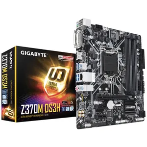 GIGABYTE Z370M DS3H with Intel Z370 Chipset Supports 8th Gen Intel Core Processors Win 10 Motherboard