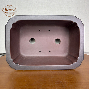 Vasi per Fiori Grandi in Argilla <span class=keywords><strong>Viola</strong></span> Creativa di Yixing, Vaso per Bonsai Non Smaltato, Rettangolare Irregolare, per Uso Domestico e Decorazione <span class=keywords><strong>Giardino</strong></span> - Product Image 5