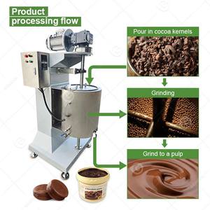 Molino de Bolas Vertical Pequeño de Laboratorio de 100l, Tipo Billas Miller, para Chocolate, con Molino de Bolas - Product Image 5