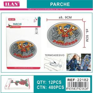 Patch Termoadesivo Iln 8.9x6.5cm, Patch Cartoon per Articoli Scolastici - Product Image 1