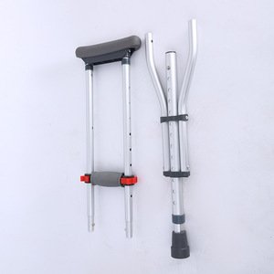 Béquilles sous-bras Xibo en alliage d'aluminium épaissi, réglables en hauteur, aides à la marche portables pour adultes - Product Image 1