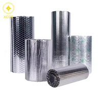Rouleau d'isolation en feuille d'aluminium auto-adhésive - Isolation thermique ignifuge et imperméable pour conduits HVAC