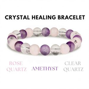 Bracelet en pierre naturelle avec perles de verre colorées pour un sommeil réparateur, contrôle qualité strict, prototypage rapide - Product Image 3