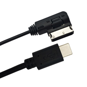 Cable de Carga <span class=keywords><strong>AMI</strong></span> MDI a USB <span class=keywords><strong>C</strong></span> para A4 A6 Q5 Q7 Compatible con Audi VW - Product Image 1