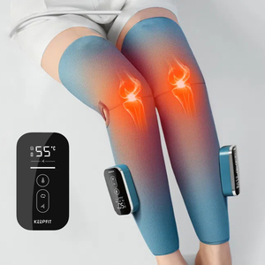 Individuelles Logo Kabelloses Airbag-Kompressionsgerät für Athleten Vollbein-Entspannungsmassagegerät Therapie-Erholungsstiefel für Ödeme - Product Image 1