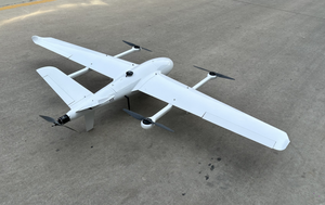 Drone Frame Long Range Geological Topography <b>Mapping</b> Survey Aircraft Frame Fixed Wing VTOL UAV Fixed Wing Vtol Drone Frame - Product Image 5