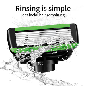 Lama in acciaio inossidabile Max Brand Germania con <span class=keywords><strong>4</strong></span> cartucce di ricambio per rasoio - Product Image 3