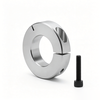 Collier de butée à vis de réglage, alésage 20 mm, 40*12, en acier au carbone et acier inoxydable, bague de limitation M5