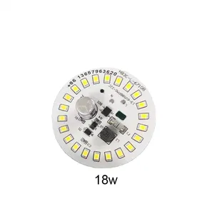 الصين بالجملة ألمنيوم SMD2835 LED رقائق عالية الكفاءة الضوئية 100lm / واط LED لمبة مجلس