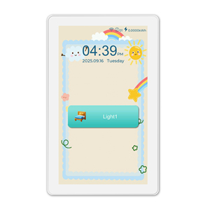 Chúng tôi Kích thước lanbon New L10 màn hình lớn tuya chuyển đổi thông minh Wifi 4 gang tường cảm ứng chuyển đổi lịch trình hẹn giờ chức năng - Product Image 4