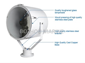 Projecteur marin EU TG28-B ABS 2000W 220v pour bateau - Product Image 3