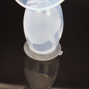 Échantillon chaud sans carbone tire-lait manuel sans BPA Base de luxe pratique en silicone portable collecteur de lait motif d'impression - Product Image 4