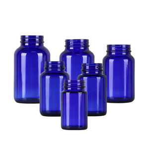 Botella de Vidrio Azul Personalizable de 100ml - 750ml con Tapa Electrochapada en Oro y Plata y Serigrafía para Empaquetado de Marca - Product Image 4