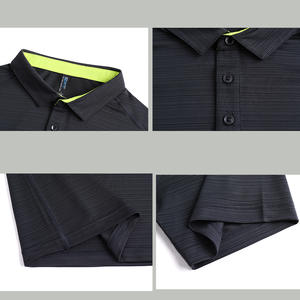 <span class=keywords><strong>Polo</strong></span> de secado rápido transpirable gimnasio Tops estampado personalizado Formal deporte Golf Activewear patrón sólido manga corta de punto - Product Image 5