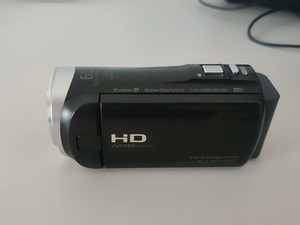 Caméra vidéo d'occasion en bon état, Sony HDR-CX450, zoom optique 30x, enregistrement vidéo Full HD, Handycam HD - Product Image 1