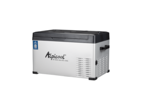 30L Mini Voiture Réfrigérateur <span class=keywords><strong>Alpicool</strong></span> Boîtier Métallique DC 12/24V/AC100-240V Portable Réfrigérateur Voyage Congélateur - Product Image 5