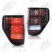 Populaire 4x4 Pièces Foncé Fumée LED Feu arrière Aftermarket ABS feux Arrière Pour F150 09-14