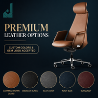 Chaise de bureau électrique ergonomique en cuir PU véritable, réglage multifonction, pivotante, chaise de patron pour PDG, directeur, bureau de luxe