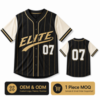 Made in China Vintage Baseball Trikot Maßgefertigte Baseball Trikots für Einzelhandelsgeschäfte