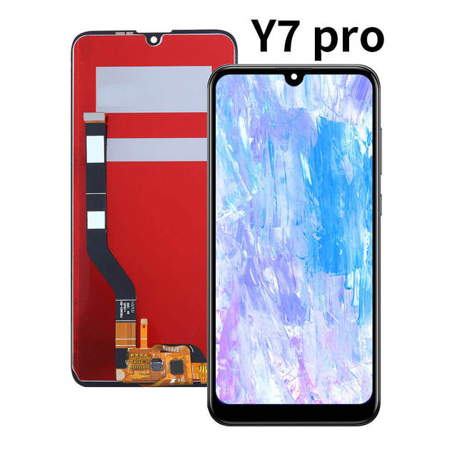 Oem Mobile Phone Lcd Phone Screen Display Touch Screen Digitizer Assembly for Huawei Y7 Pro 2019
